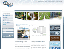 Tablet Screenshot of mdminc.com